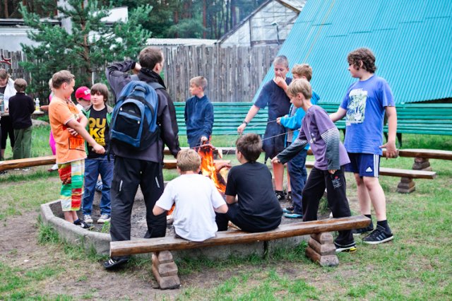 Wycieczka szkolna - Sportowa Osada czerwiec 2012
